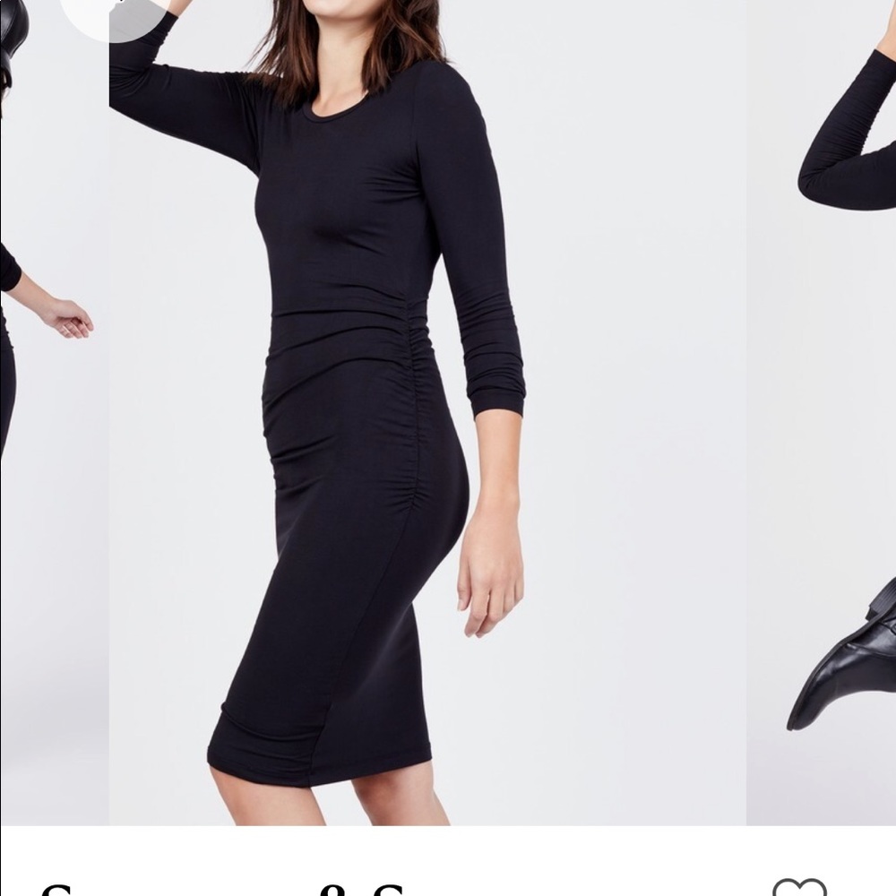 Knit stretchy dress